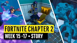 Fortnite | All Chapter 2 Map Updates and Hidden Secrets! WEEK 15 - 17 Story Theory