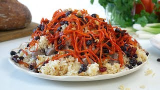 Плов по-афгански с мясом ягненка