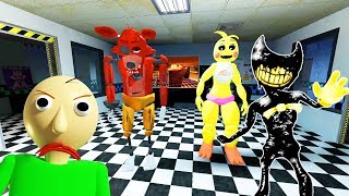 АНИМАТРОНИКИ ОХРАНЯЮТ ПИЦЦЕРИЮ ОТ БАЛДИ И БЕНДИ ► Garry's Mod