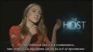 Урок ирландского акцента от Сирши Ронан и интервью для фильма «Гостья»