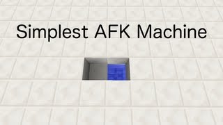 The Simplest AFK Machine