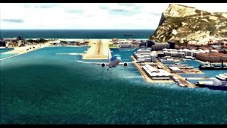 FSX| ULTRA High Graphics!!| Takeoff @ Gibraltar| 99% As Real As It Gets 2014 | Full-HD