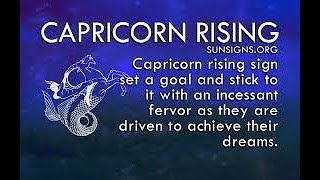 Saturn In Capricorn - CAPRICORN ASCENDANT - REBUILDING PERSONALITY