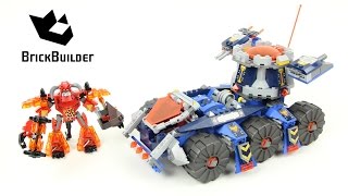 Lego Nexo Knights 70322 Axl's Tower Carrier - Lego Speed build