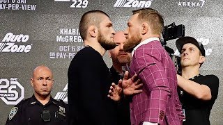 UFC 229 Press Conference  Khabib vs McGregor