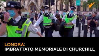Londra, imbrattato memoriale di Churchill
