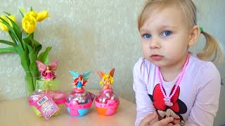 Конфетки Винкс распаковка Делаем браслет Винкс Candy Winx for kids