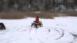 ПРОКАТ КВАДРОЦИКЛОВ В ВОСКРЕСЕНСКЕ. KVADRO-ACTIVE.Воскресенск.Зима 2015