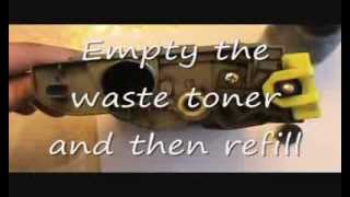 Refill and reset Brother toner Cartridge TN-360