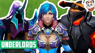 Dota Underlords. ЗАНЯЛ ТОП 1 РЫЦАРЯМИ