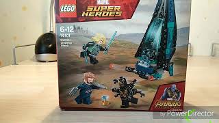 [Обзор лего] 76101 Атака Всадников(Outrider Dropship attack) часть 1