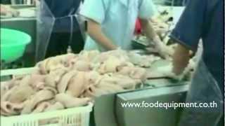 เครื่องลอกหนังปลา /Fish Skinning Machine