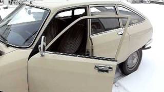 Citroen GS engine running