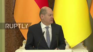 Ukraine: Ukrainian NATO membership 'not up for discussion' - German Chancellor Scholz