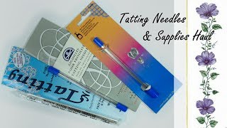 Tatting needles review & supplies haul | AliExpress | Обзор игл для фриволите & распаковка посылок