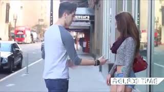 Kissing Prank - Belly Button Poke Edition