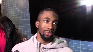 Brandon Robinson Miami-UNC Postgame Interview (1/25/2020)
