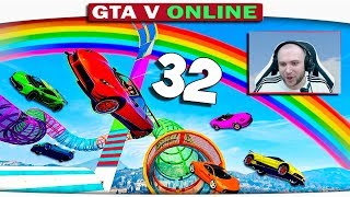 ч.32 Один день из жизни в GTA 5 Online - РАДУЖНЫЙ ЭПИК!! ПРОКАТИСЬ НА РАДУГЕ!!