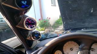 Bmw e34 side gauges installed