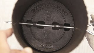 薪ストーブ 煙突ダンパーの取り付け　How to Install a Stovepipe Damper