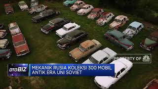 Mekanik Rusia Koleksi 300 Mobil Antik Era Uni Soviet