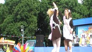 Schoolgirl Dance On Graduation