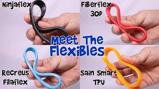 3D Printing Flexible Filament Comparison Part 2