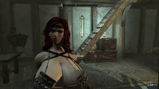 Buxom Wench Yuriana -changing hairstyles test-