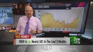 Jim Cramer: Uber's clearly gotten its act together in order to become profitable