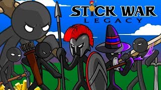 Атака стикменов Stick War Legacy Прохождение компании! Стикмен гигант!
