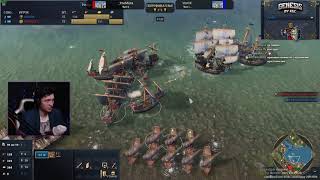 Age of Empires 4 Первый турнир на 20000$ от EGC: TheMista vs. VortiX - GENESIS 1/2 Финала #3
