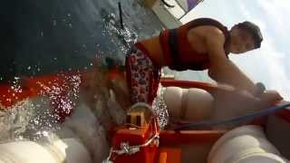 optimist capsizing practice