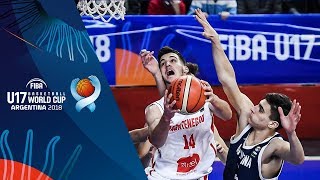 Montenegro v Argentina - Full Game - Round of 16 - FIBA U17 Basketball World Cup 2018
