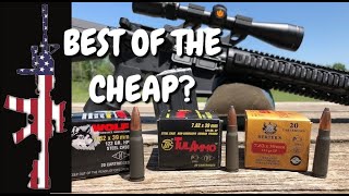 7.62x39 AR-15 - Also review of Wolf, Tula, and Herters Ammo.