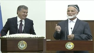 ШАВКАТ МИРЗИЁЕВ ОТАХОНГА: "СИЗНИ ЎЗ ҲИСОБИМДАН ҲАЖГА ЮБОРАМАН!"