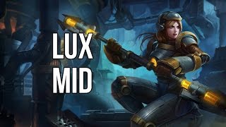 League of Legends - Steel Legion Lux Mid - Full Game Commentary