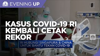 Kasus Harian Covid-19 & Kematian Kembali Pecah Rekor