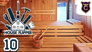 ДЕЛАЕМ САУНУ И ПОЛНЫЙ РЕМОНТ ДОМА - House Flipper Прохождение #10