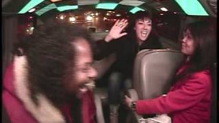 Norman & unsuspecting cohorts go for a ride in the CASH CAB!