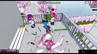 yandere simulator: punching 100 kokona's!