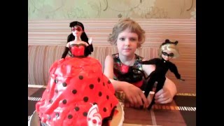 Торт Леди Баг в вечернем платье/Cake LadyBug & Cat Noir