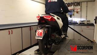 Yamaha XMAX 300 Slip On Exhaust By Scorpion Exhausts - GhostBikes