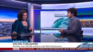 Reedsy on BBC World News - February 2017