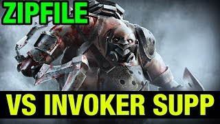 ZIPFILE VS A SUPP INVOKER - Dota 2