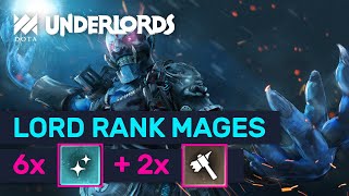 LORD RANK MAGES! High Rank Brute Mage Combo! | Dota Underlords
