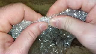 ASMR. Air bubble film.