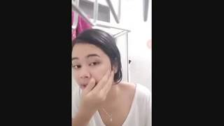 Pose Keindahan Bigo #7 | Si cantik hapus make up tapi uting keliatan