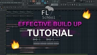 HOW TO MAKE: A simple but effective BUILD UP! - FL Studio tutorial