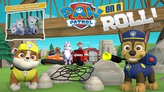 Paw Patrol on a Roll прохождение #3 Щенячий Патруль Крепыш и Гонщик спасают Кроликов