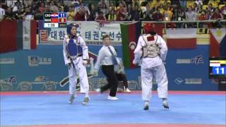 Чемпионат мира по тхэквондо (ВТФ) 2011 Корея - 2 день